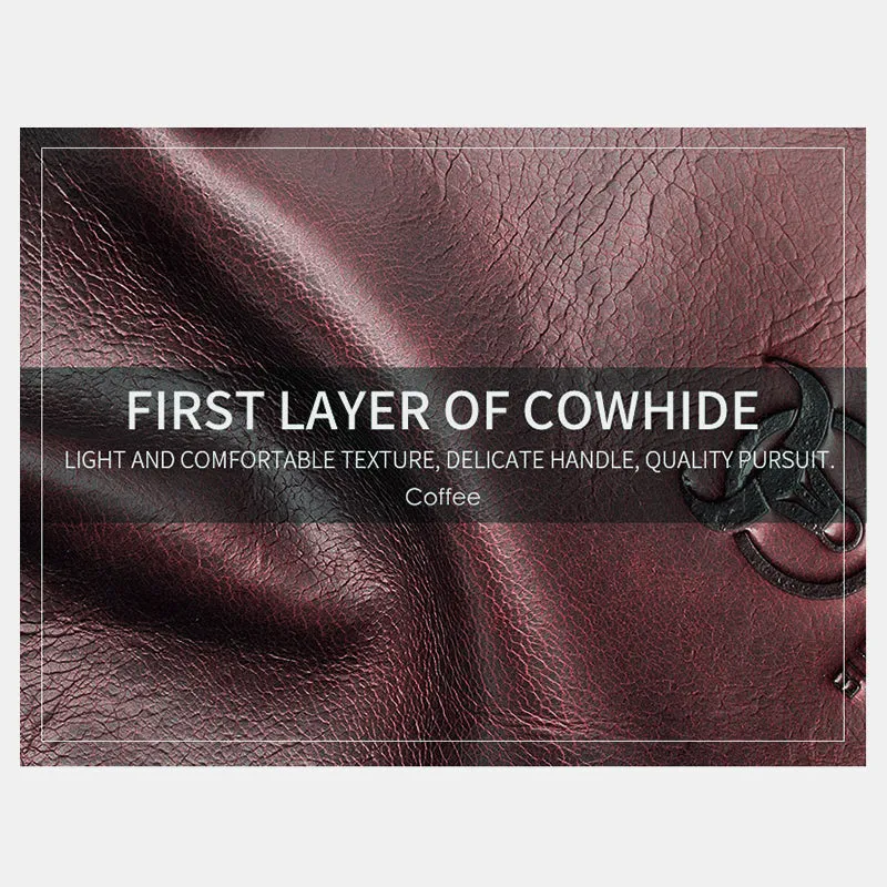 Anti-Theft RFID Protected Multi-Slot Real Leather Wallet