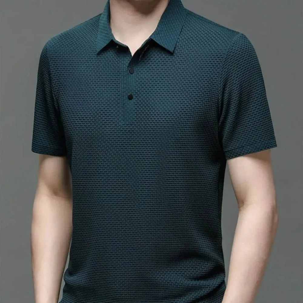 Brunetti - Stijlvol ademend poloshirt