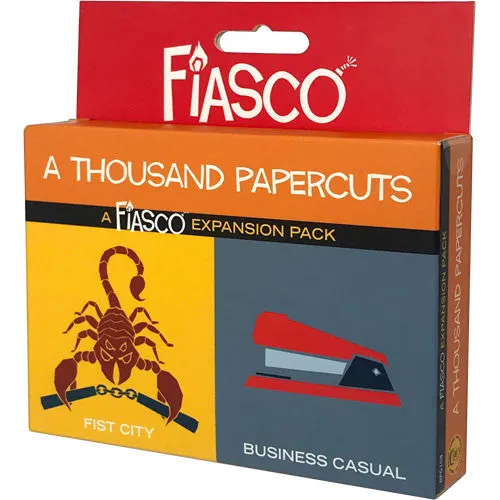 Bully Pulpit Games Fiasco Expansion Pack: A Thousand Papercuts BPG 108