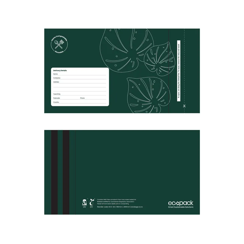 Ecopack SAMPLE PACK of Compostable Courier Bags