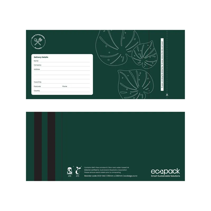 Ecopack SAMPLE PACK of Compostable Courier Bags