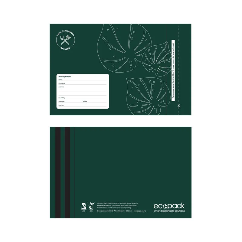 Ecopack SAMPLE PACK of Compostable Courier Bags