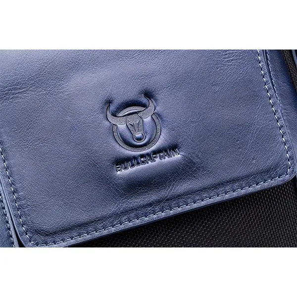Genuine Leather Business Crossbody Bag