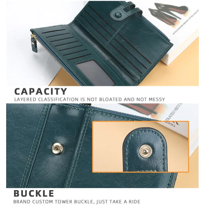 Large Capacity Elegant Hand-Hold Wallet