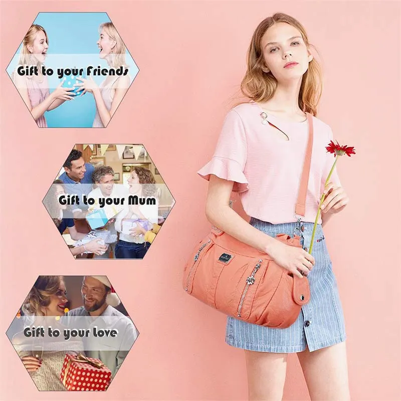 Large Capacity Casual Tote Bag Crossbody Bag