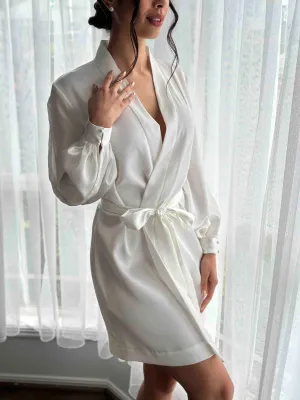 Lauren Short Slit Sleeve Robe