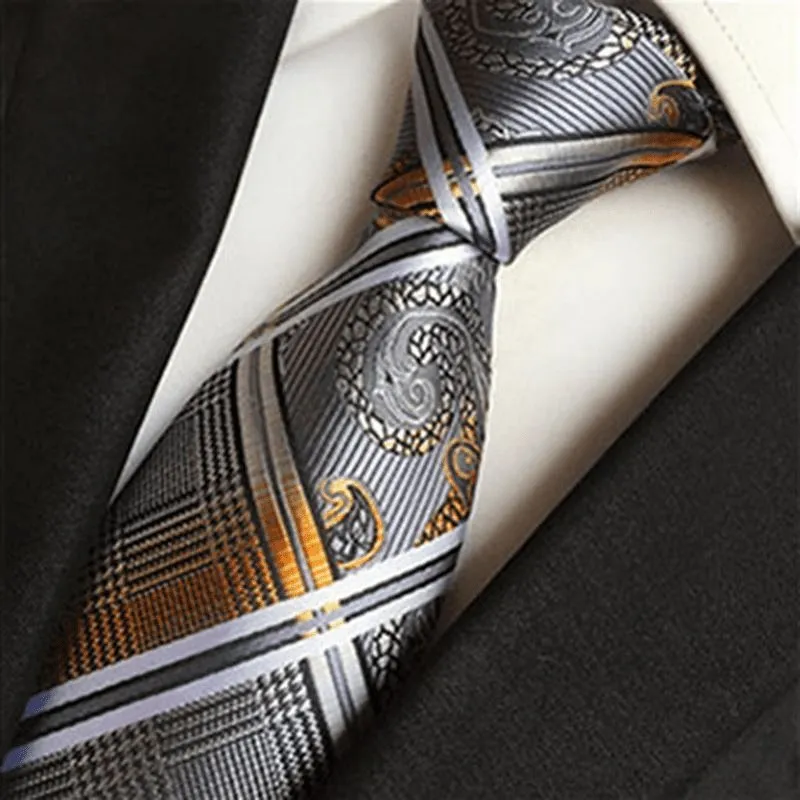 Men's 5 Piece Tie Accessory Gift Set Weave