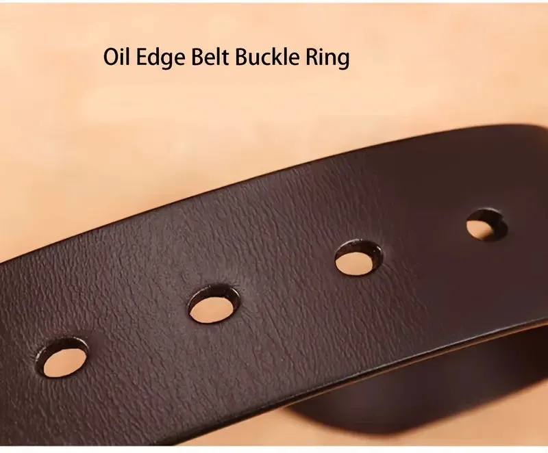 Men's Trendy Casual Belt For Men Coboy Style Belts Pin Buckle Belt Jeans Retro Belt Business Casual Belt