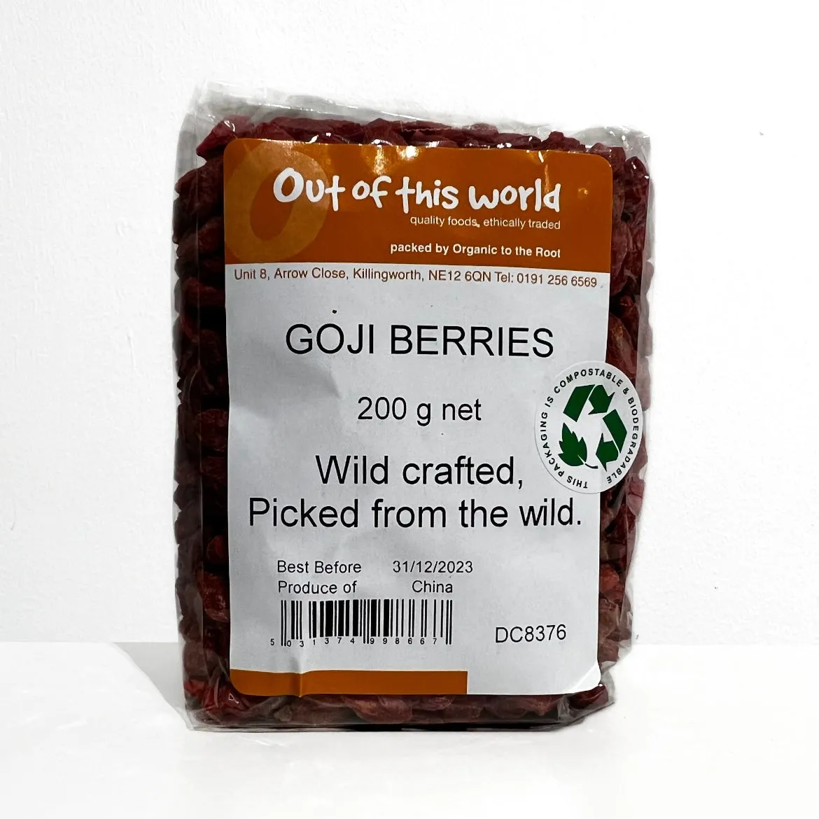 OTTR Goji Berries 200g