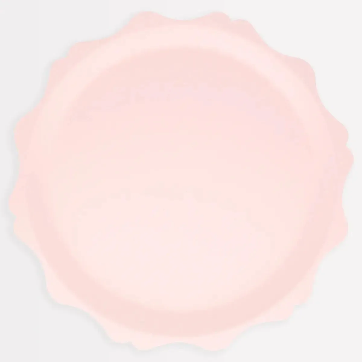Pink Decorative Edge Compostable Dinner Plates (x 8)