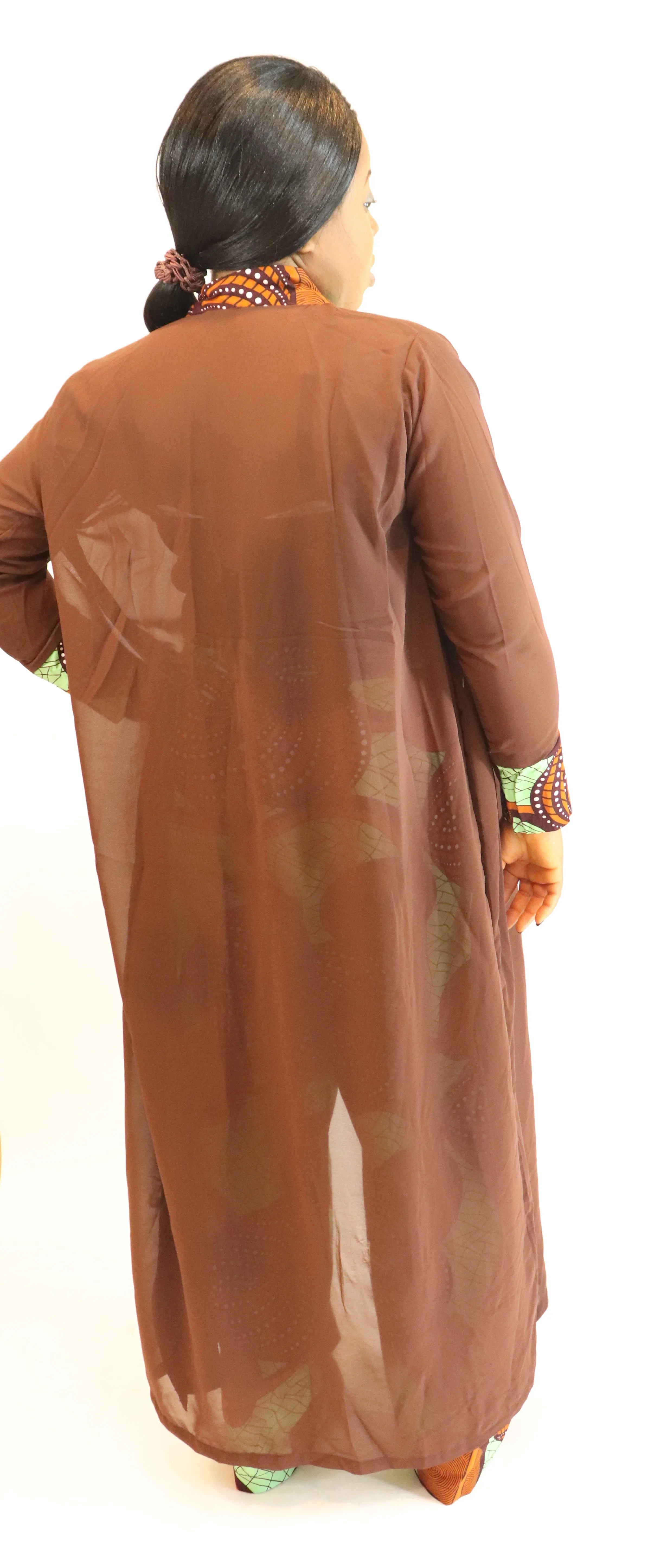 Sheer Divine Kimono and Trouser Set | CATICA Couture