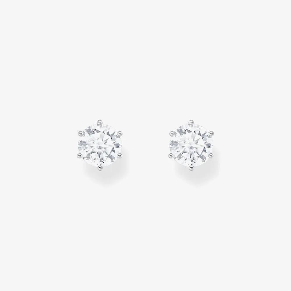 Thomas Sabo Sterling Silver Zirconia Stud Earrings