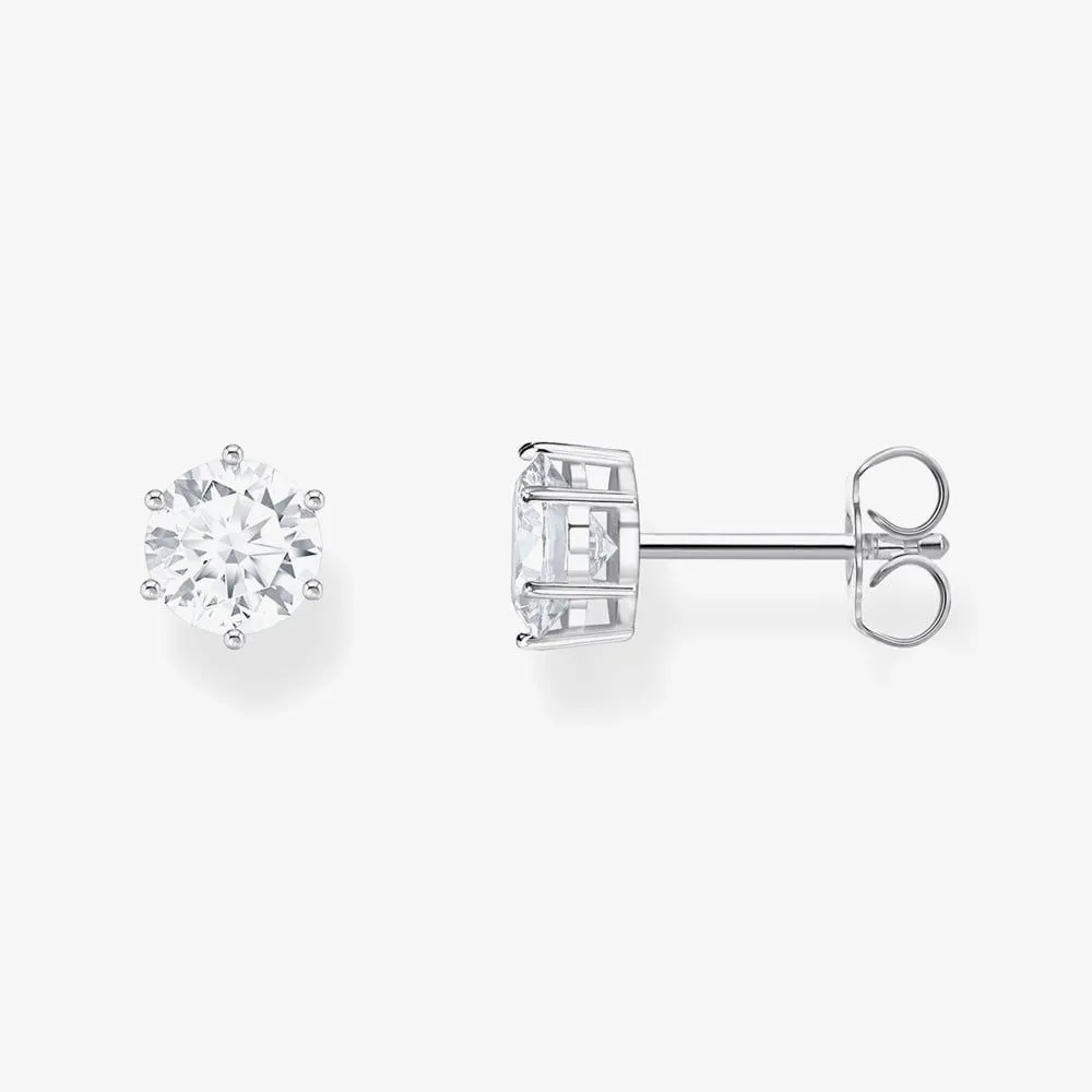 Thomas Sabo Sterling Silver Zirconia Stud Earrings