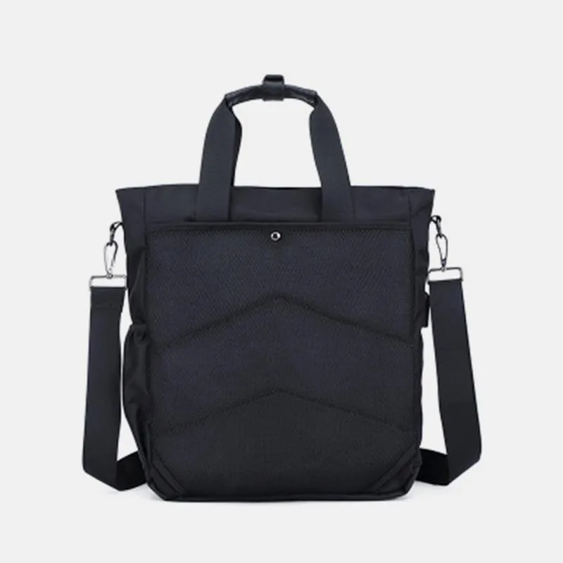 Usb Charging Multi-Pocket Handbag Crossbody Bag